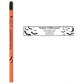 Halloween Pencils Orange